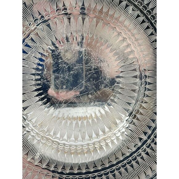 SILVER PLATED BOWL WMF SIGRID KUPETZ ENGRAVED MID CENTURY  Silver Plated Bowl WMF Sigrid Kupetz Engraved Mid Century MCM Vintage 9.25”